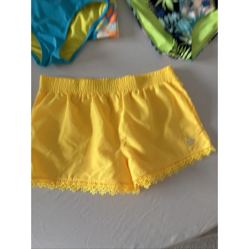 5 Pcs Lot Girls Sz 14 Beachwear Swimsuit Swim Bathing Suit Cruise Tankini Shorts